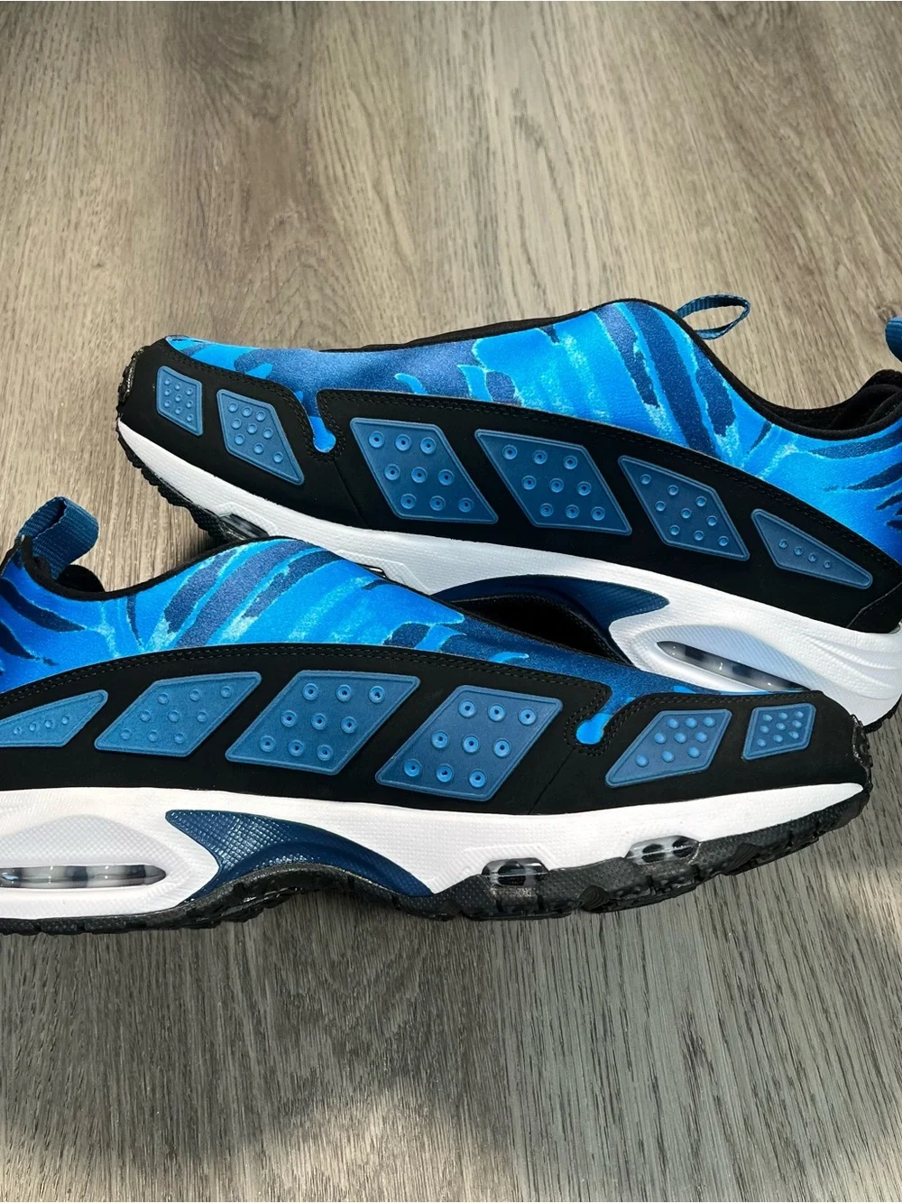 New Nike Air Max Sunder Camo Court Blue Black‎ IB6863-400 Men's Size 11.5 Shoes